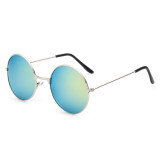 A0301 Superhot Eyewear 53mm Classic Retro Vintage Men Women Sun glasses Fashion Mirrored Round Metal Sunglasses