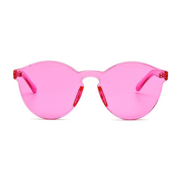 A0170 Superhot Eyewear Transparent Sun glasses Women Shades Fashion Rimless Thick Candy Sunglasses