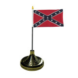 wholesale custom metal pole desk stand mini countries table flag
