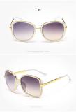 Sunglasses Women Brand Designer Gradient UV400 Vintage Ladies Oversized Sun Glasses For Woman Eyewear Oculos lunette 137901