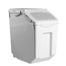 Kitchen Divide Automatic Rice  Storage Container Storage Box Cereal Grain Bucket Rice Bin Food Storage Container Rice Dispenser