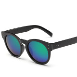 The New Double Nail All-Match Fashion Sunglasses Classic Unisex Sunglass Reflective Wave 110501