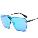 Metal Fashion Sunglasses Men Summer Style Points Vintage Brand Designer Women Men Sport Sun Glasses Oculos de sol 85701
