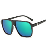 Brand New Steampunk Square Sunglasses Men SKULL Logo Coating Sun Glasses Women Brand Designer Retro gafas de sol 109701