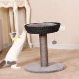 Elegance Soft Plush Pet Bed Sisal Post Warm Mattress Hanging Toy Cat Furniture
