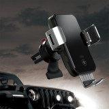 15W Wireless Automatic Sensor Car Phone Holder And Smart phone Wireless Charger