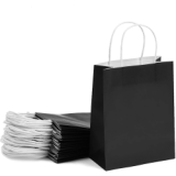 Fashion craft promotional products large brown kraft paper bags natural material paper bag shopping with handle