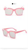 2017 Unisex Sunglasses Fashion UV400 Cool Glasses Retro Brand Personality Big Square Eyeglasses Men and Women Eyewear 125901