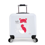 ABS PC luggage hard shell printed suitcase travel luggage bags for kids or children