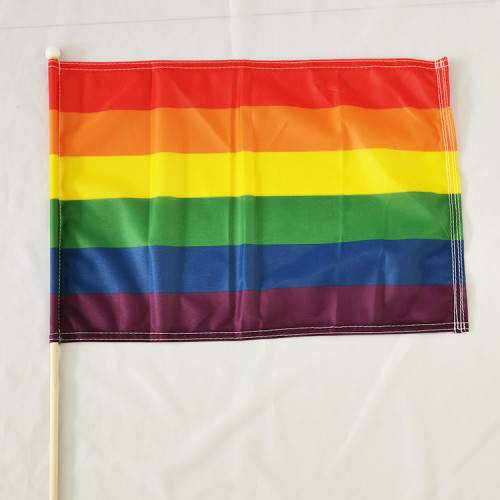 Promotional campaign festival international hand flag all countries election small polyester world flags
