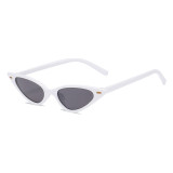 Superhot Eyewear 13034  Fashion Leopard Cateye Sunglasses 2019 Trend Women Small Triangle Rivet Cat Eye Sunglasses