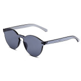 A0170 Superhot Eyewear Transparent Sun glasses Women Shades Fashion Rimless Thick Candy Sunglasses