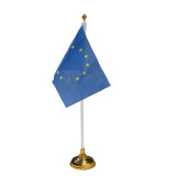 wholesale custom metal pole desk stand mini countries table flag