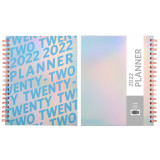 New Products 2022 Unique Watercolor Design Custom Notebook Journal Spiral Hardcover Monthly Planner