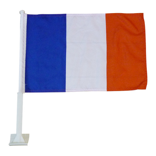 top selling custom mini knitted polyester mirror window car flag