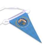 Solid color parade bunting flag england small hanging string bunting flag set for home decoration