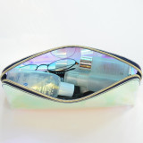 TPU Makeup Handbag Bags Transparent Plastic Fashion PVC Customized Tote Logo Style Pattern Zipper Pouch