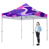 China manufacturer aluminum stretch gazebo advertising make canopy tent market marquee outdoor retractable canopy tent