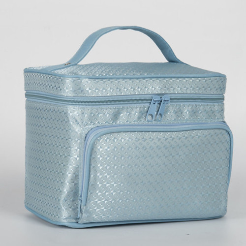 New  female waterproof foldable large capacity travel cosmetic storage makeup bag box handbag