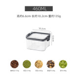Clear Glass  Kitchen Organize Pantry  Fridge Organizer  Plastic Food Storage Jars Set Storage Bottles With Lids
