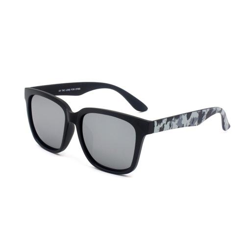 small MOQ Custom brand Logo Quick Fashion sun glasses Big Square Frame Silver TAC Lens TR90 Sunglasses