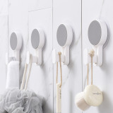 Hot sale Amazon Directly Ready To Ship Strong Waterproof No Dril Plastic Wall Hook White
