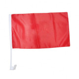 top selling blank polyester mini decoration plastic pole holder car flag