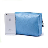 High Quality Clutch Cosmetics Cases Makeup Organizer fashion PU leather Cosmetic bag