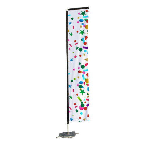 best price fiberglass high quality poles beach event printing flag banner