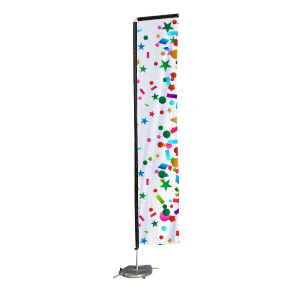 best price fiberglass high quality poles beach event printing flag banner