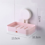 Taizhou high quality soap holder wall adhesive no drill soap holder kitchen bathroom soap holder with drainer