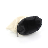 Wholesale OEM printed makeup bag high quality coin purse canvas cosmetic pouch
