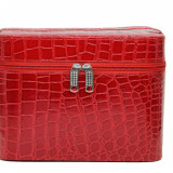 Wholesale Simple and stylish  stone pattern cubes Cosmetic case