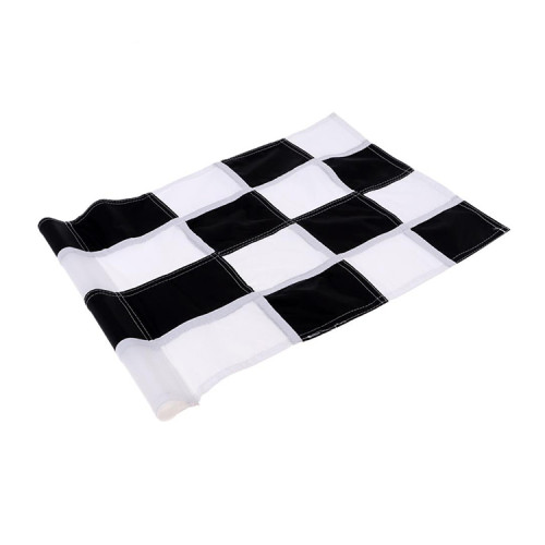 wholesale custom hanging small size putting green poles logo golf flag