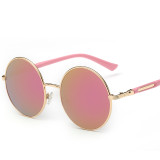 Brand Designer Retro Round Mirror Prince style Sunglasses 81901