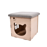 Portable Paper Lightweight Pet Toy Foldable Cozy Cat Scratching House
