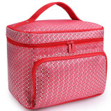 New  female waterproof foldable large capacity travel cosmetic storage makeup bag box handbag