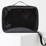 Wholesale Customized Pouch Clear Pvc Gift Makeup Bag jelly   transparent  waterproof cosmetic bag