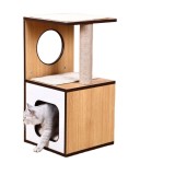 Temperament is contracted durable fashionable household style cat furniture with plush cushion
