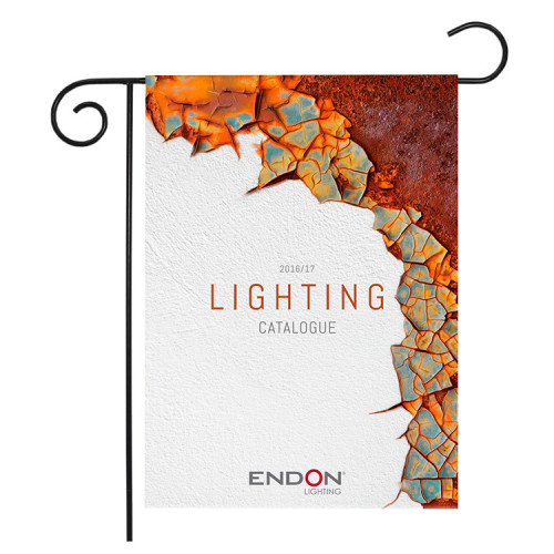 high quality holiday decorative sublimation pole outdoor stand garden flag