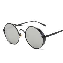 Superhot italy design ce uv400 sunglasses japanese brands Metal Frame Round Shades Reflected Sunglasses 103213