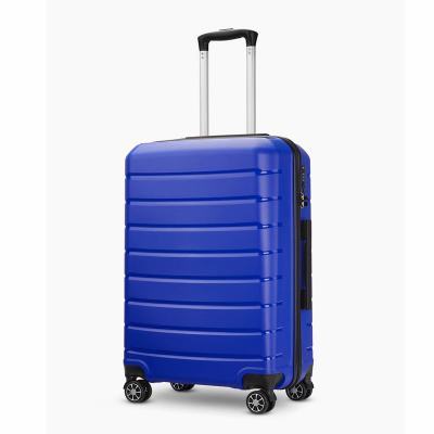 New arrival PP hardcase travel trolley luggage case with TSA lock