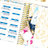 A5 Hardcover Spiral Custom Journal Book Printing