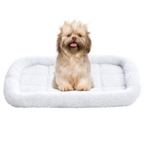 Super soft lamb down dog smelling floor bed mat