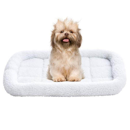 Super soft lamb down dog smelling floor bed mat