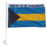 top selling custom mini knitted polyester mirror window car flag