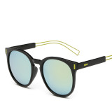Europe America Fashion Anti-UV400 Artical Leg Round Sunglasses 80601