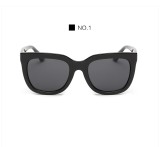 The New Candy Color Sunglasses Men and Women General Sunwear Transparent Color Glasses Hipster Necessary Eyewear 126601