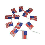 best price printing advertising banner felt triangle size hanging flags