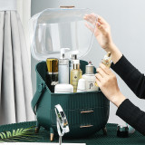 Waterproof Adjustable Make Up Box Brush Lipstick Beauty Portable Clear Jewelry Organizer Cosmetic Storage Box Makeup Organizer